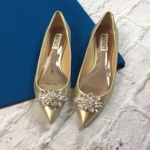 Badgley Mischka Karina Flats Sz 6.5